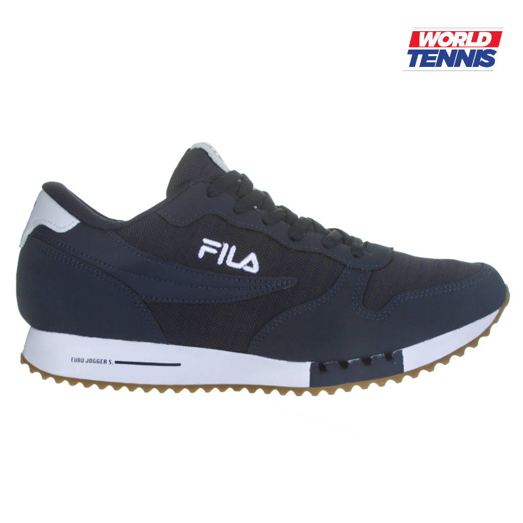 Tênis Fila Euro Jogger Sport Lifestyle Jogging Masculino Cinza