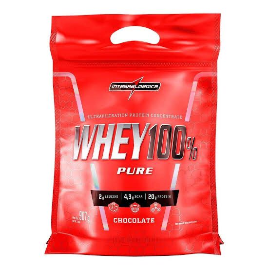 Whey 100% Pure Integralmedica Concentrado 900g