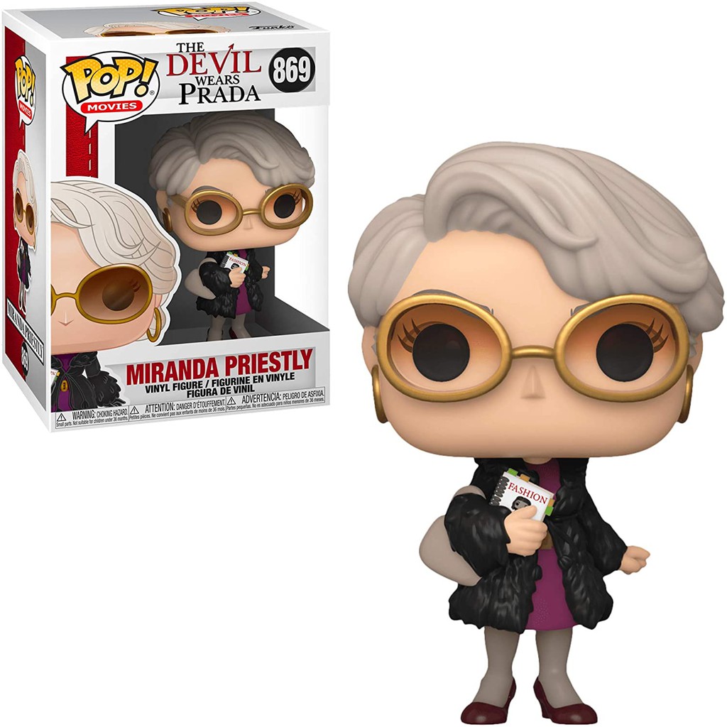Funko Pop Diabo Veste Prada Miranda Priestly #869 | Shopee Brasil