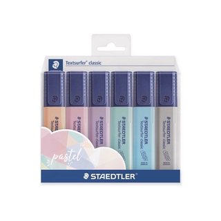Marca Texto STAEDTLER Textsurfer PASTEL + VINTAGE c/ 6 Unds