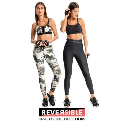 Legging Live Dupla Face (Reversible). O melhor custo-benefício