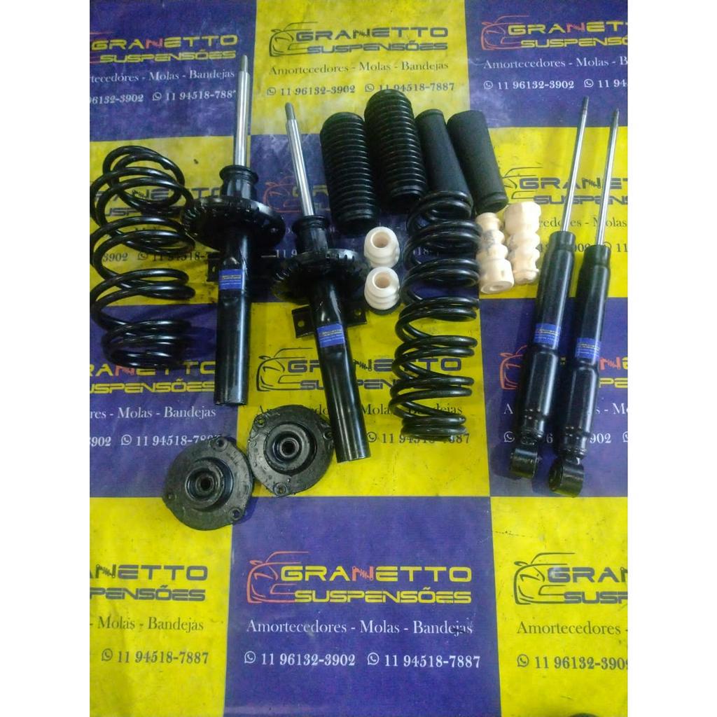 04 AMORTECEDORES + 04 MOLAS GOL VOYGE G5 G6 G7