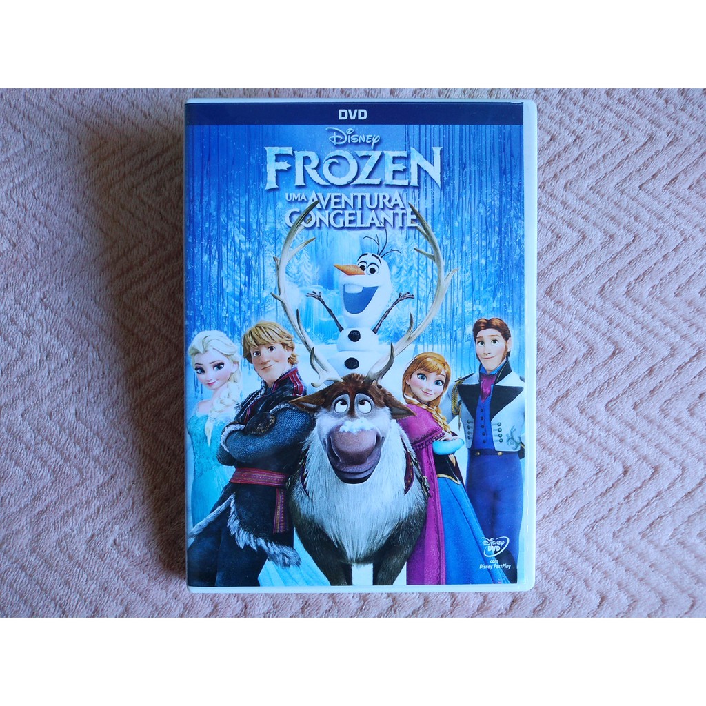 DVD Frozen - Uma Aventura Congelante | Shopee Brasil