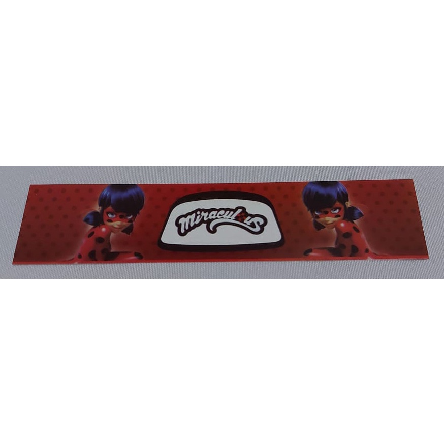 Adesivo Rotulo Garrafinha Miraculous Lady Bug (10 unidades) | Shopee Brasil