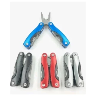 Mini Alicate Multitool Sobrevivência Canivete Com Multi Funções de Aço Inox