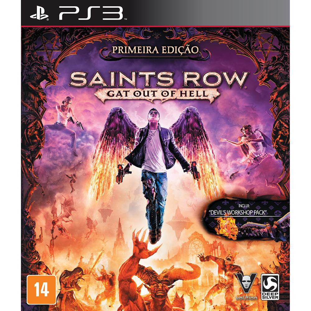 Saints Row Gat Out of Hell - Midia Fisica - Ps3 - Novo - Lacrado