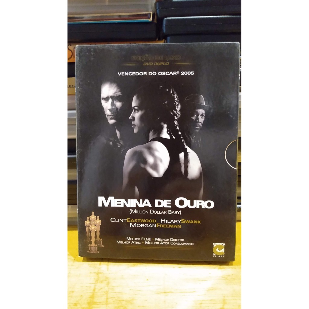 Menina De Ouro Dvd Duplo Clint Eastwood Hillary Swank Shopee Brasil 