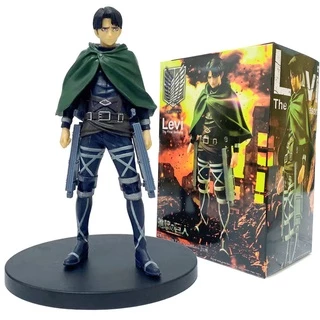 2022 Nova Ataque Em Titan Levi Ackerman 16 Centímetros Anime Action Figure Coleção Boneca De Brinquedo Para Crianças Aniversário
