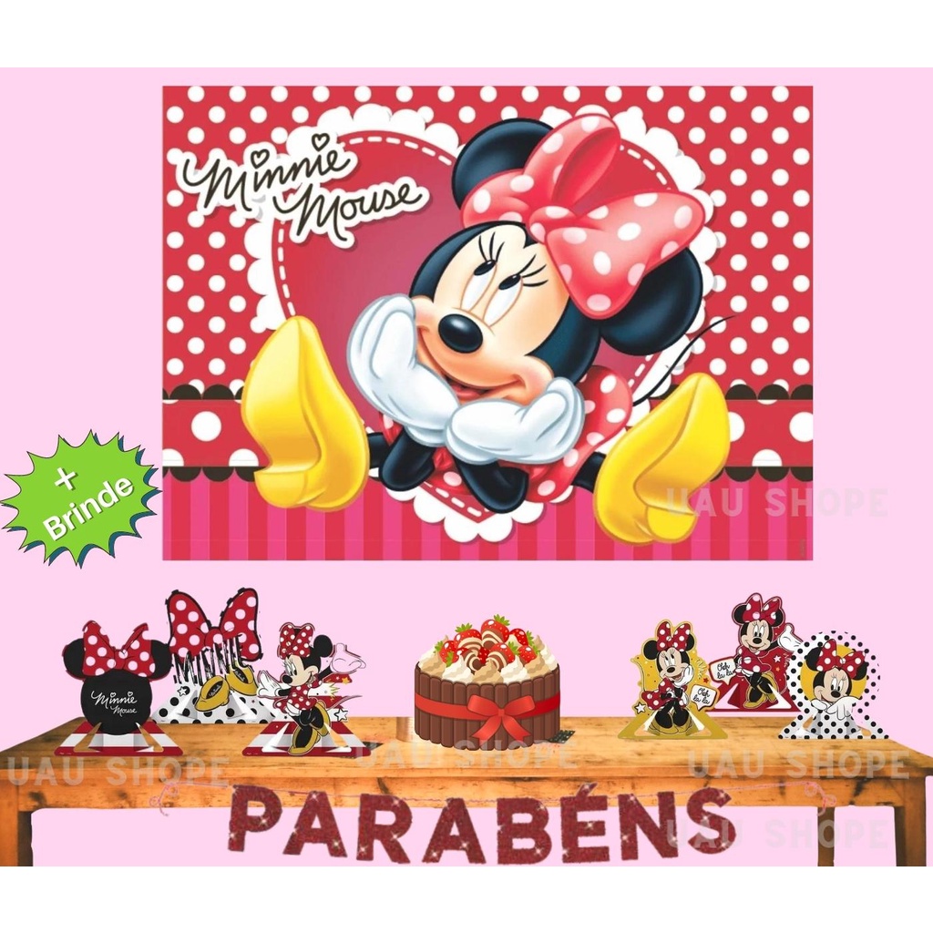 Decoração Festa Minnie Mouse