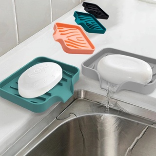 1Pc Saboneteira De Alta Classificação De Sabonete De Silicone Para Drenagem Cozinha Gadgets De Caixa Chuveiro Acessórios De Banho Antiderrapante