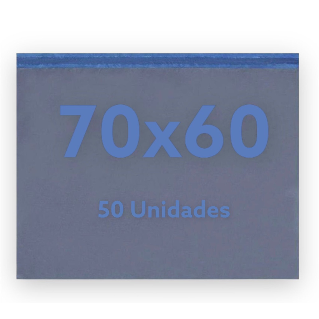 50 Embalagem Plástica 70x60 Saco Preto Para E commerce Correios