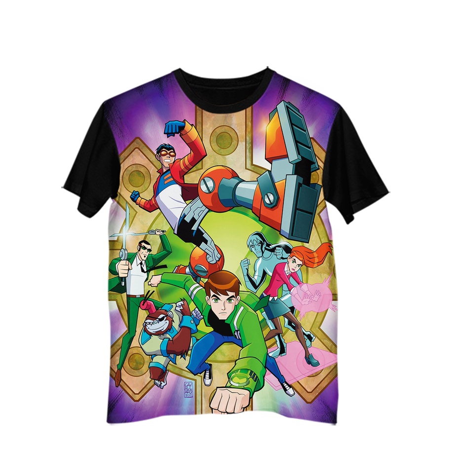 Camiseta Uniforme Ben 10 Clássico - Cartoon Cosplay