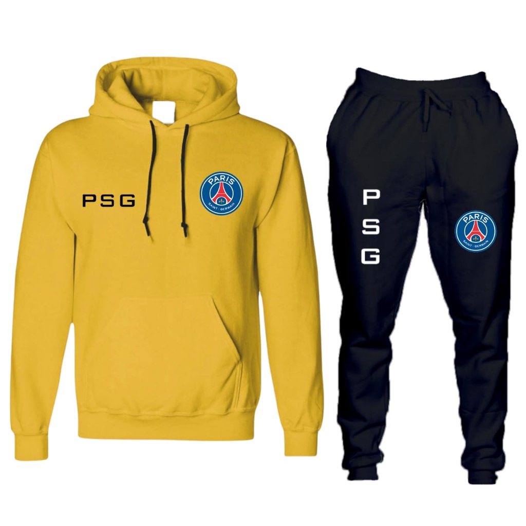 Conjunto moletom best sale masculino psg