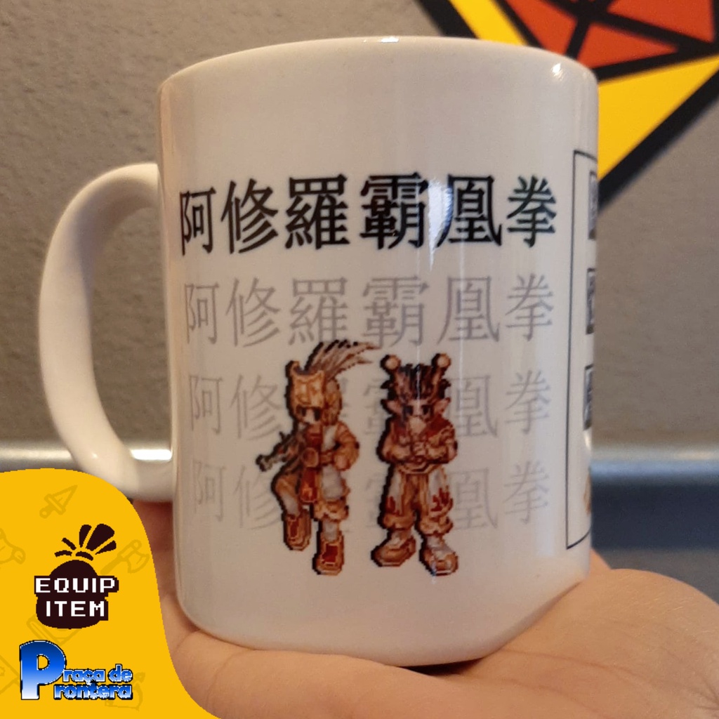 Caneca Punho Supremo de Asura - Ragnarok Online