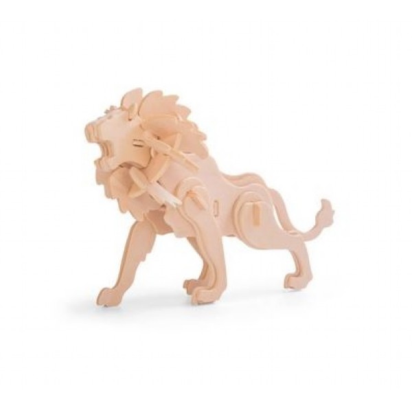 Quebra-Cabeça de Madeira 3D - Leão Rei – Art em Peças