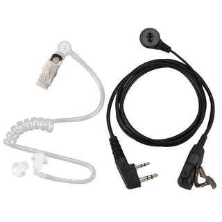 Fone C/ Microfone De Silione P/radio Baofeng UV5R bf777 alta qualidade .