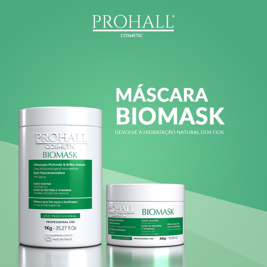 PROHALL Mascara Biomask Teia 500g Pro Hall | Shopee Brasil
