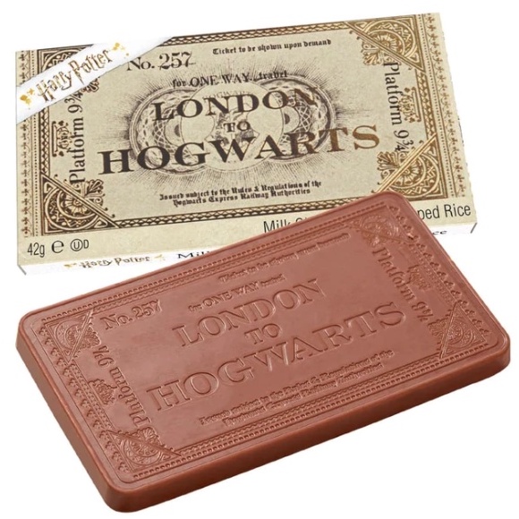 Chocolate Ao Leite Harry Potter Imp London To Hogwarts Jelly Belly 42g