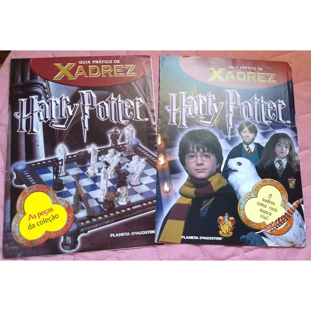 revista Guia Prático De Xadrez Harry Potter (18380-cx27