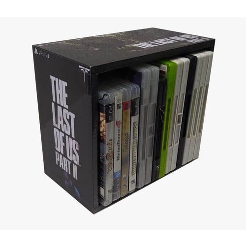 Caixa Nicho Porta Jogos Ps3 E Ps4 De Madeira Mdf 