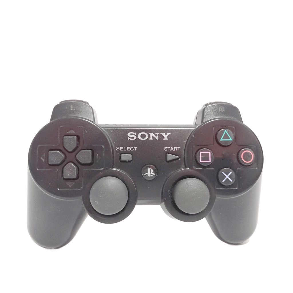 Ps3 Controle Sony Dualshock 3 Preto 100 Original Shopee Brasil