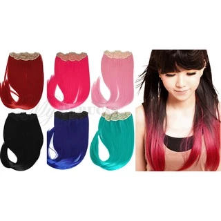 Aplique Tic Tac Liso ou Ondulado Cacheado - Diversas Cores e Tons Naturais - Alongamento/Extensão de Cabelo com Presilha