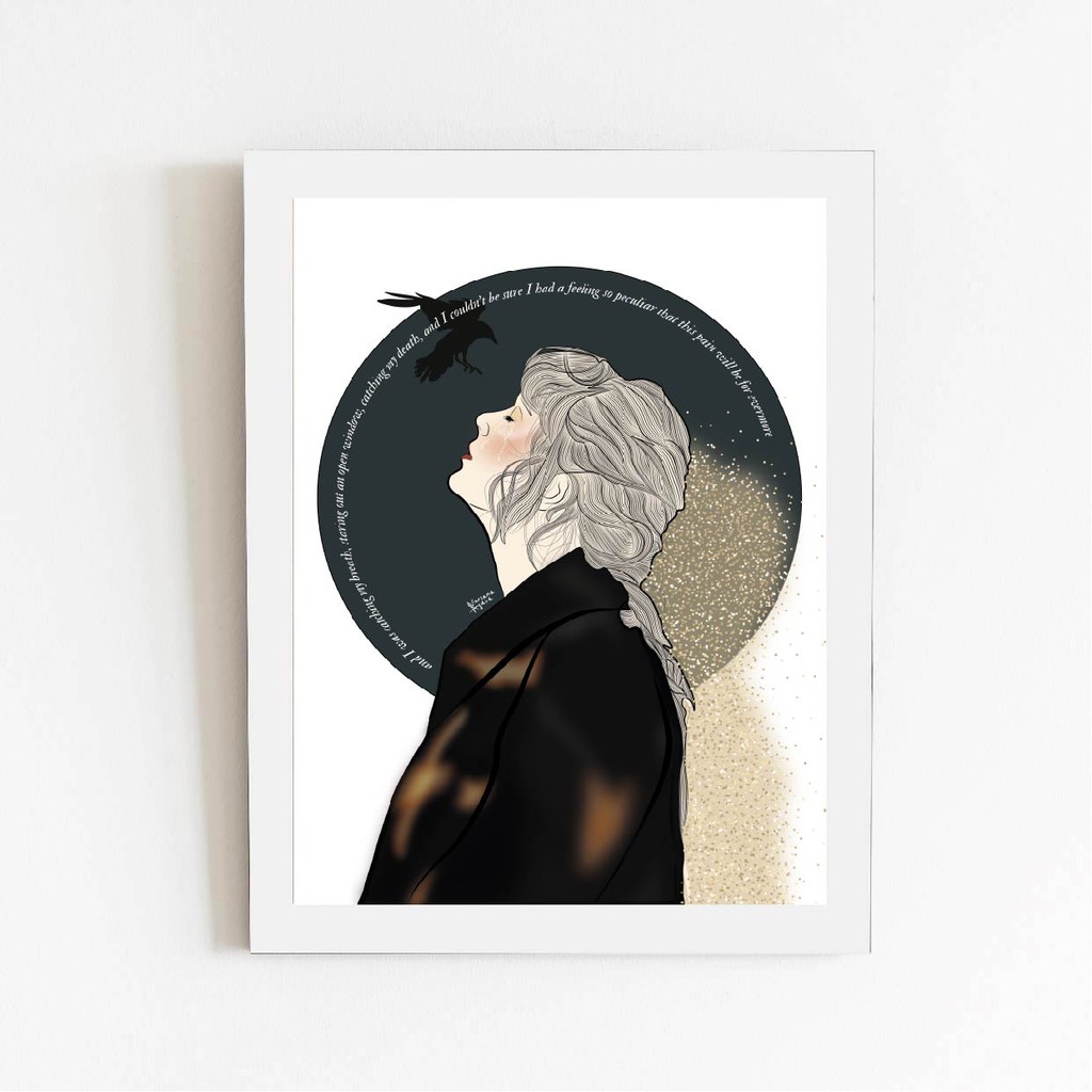 Quadro "Evermore" Taylor Swift