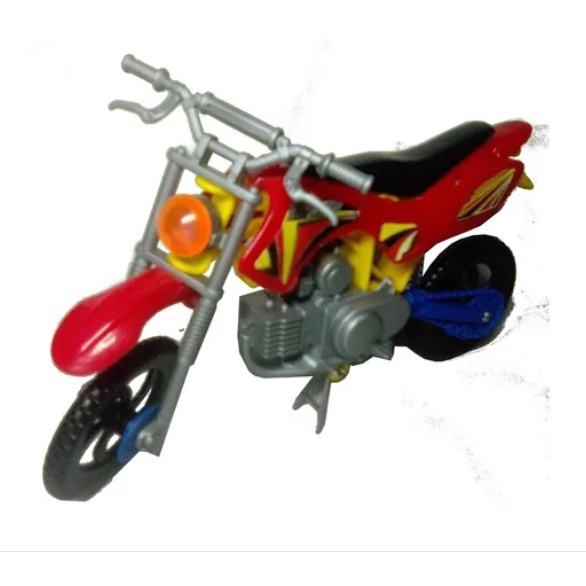 Brinquedo Moto Motocross Infantil Com Amortecedor 20Cm Rodzand