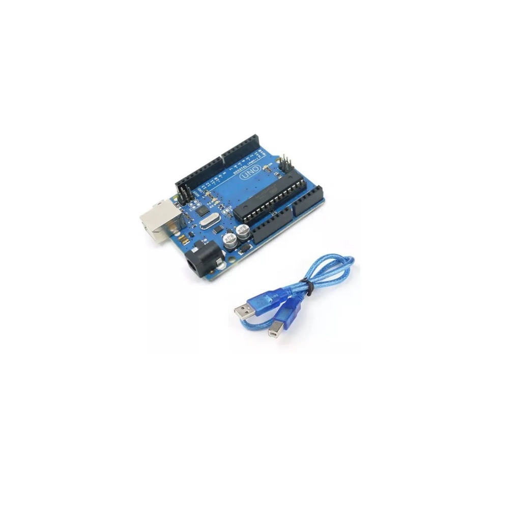 Placa Uno R3 Atmega328 Dip Usb Robotica Shopee Brasil 8013