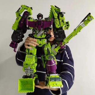 Hercules Robô Transformador King Kong Adata Toy Fit Car Engineering Vehicle Excavator Figura Mista De Leopardo