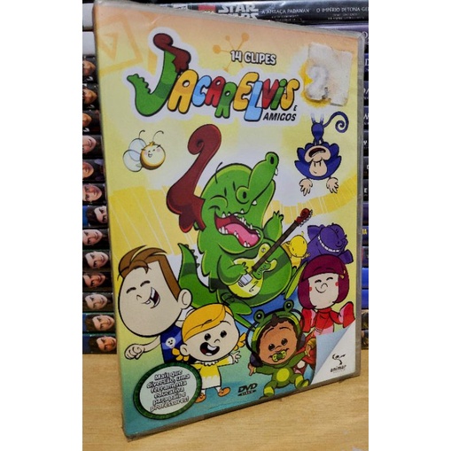 Dvd Jacarelvis E Seus Amigos Vol Original Lacrado Shopee Brasil