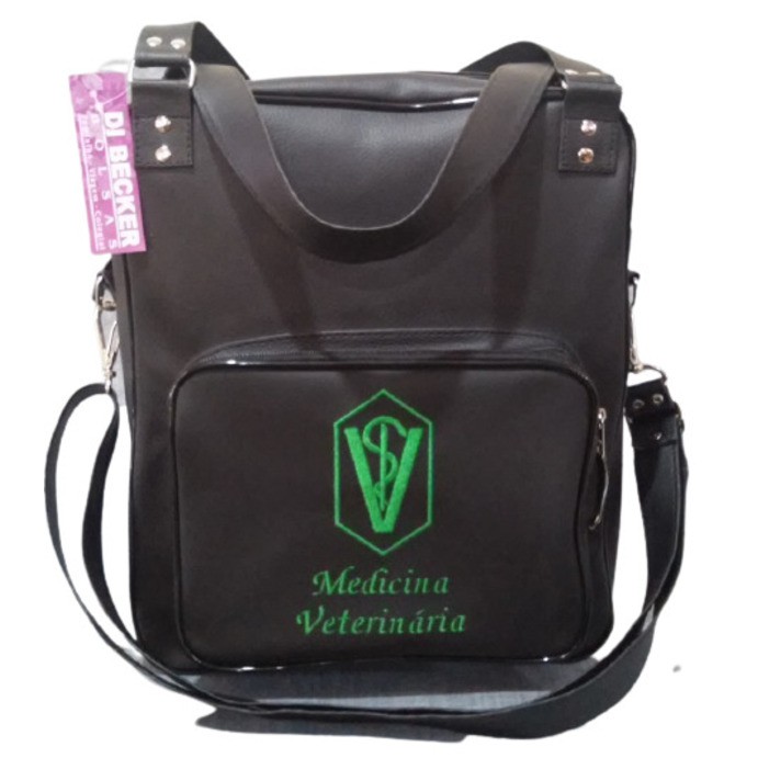 Bolsa Feminina Colegial Medicina Veterinária (preto) | Shopee Brasil