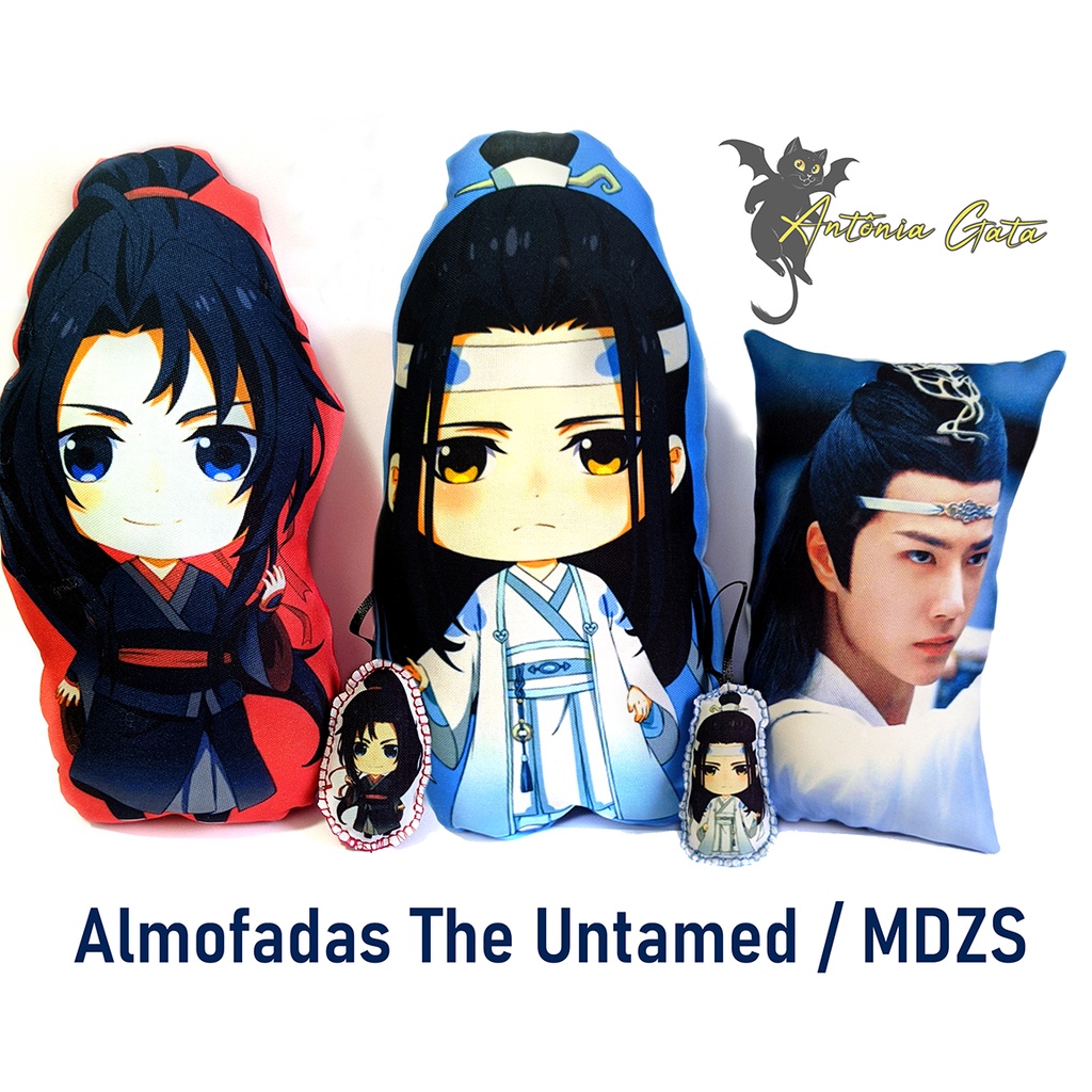 Almofada chibi - Mo Dao Zu Shi / Lan Wangji