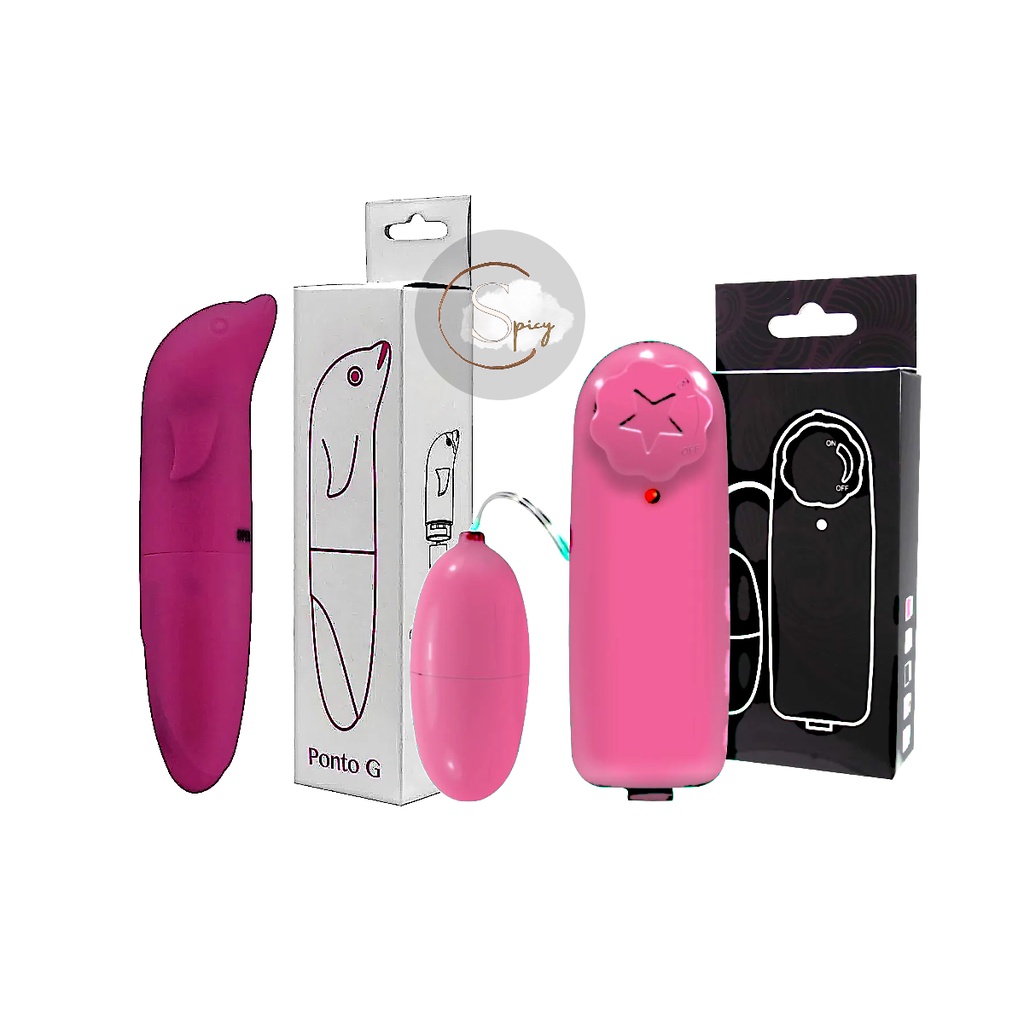 Kit Vibrador Feminino Golfinho Bullet Ponto G Clitoris Estimulador Shopee Brasil 4009