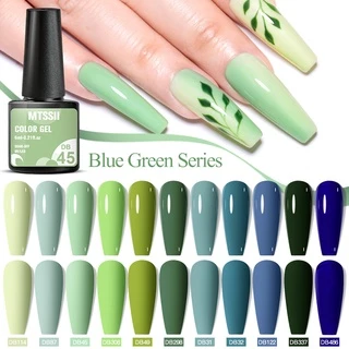 MTSSII 6ml De Esmalte UV Gel De Polimento De Unhas Série Azul Verde Embebido Em Manicure em Oferta na Shopee