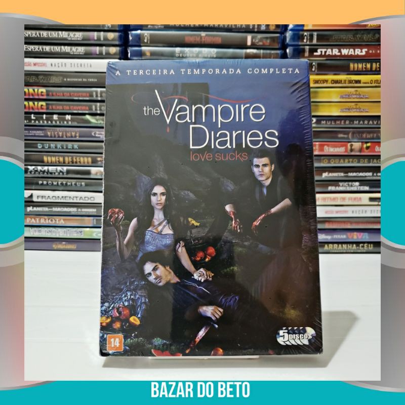 The Vampire Diaries 3° Terceira Temporada (Lacrado) (LEIA A DESCRIÇÃO ...
