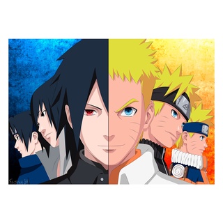 Placa Decorativa Naruto Desenho Frontal 21x30cm