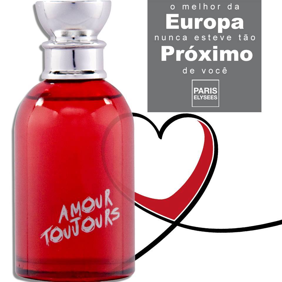 perfume Amour Toujours Paris Elysees Fem 100 Ml Shopee Brasil