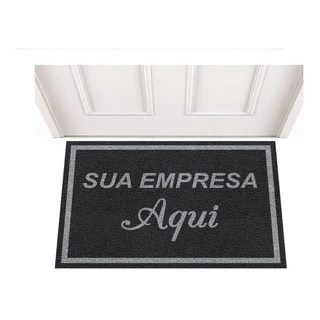 Tapete Capacho 100x80 Personalizado Com Recorte Na Borda