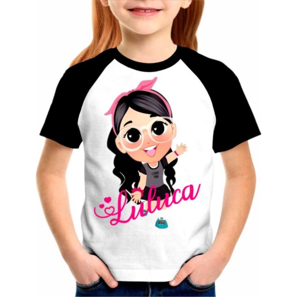 Kit Camiseta Luluca Panda Com Caneca r Luluca - Modatop - Camiseta  Infantil - Magazine Luiza