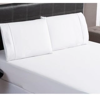 Jogo De Cama Queen 3 Peças Com 40cm De Altura - Tecido Percal 300 Fios 100% Algodão