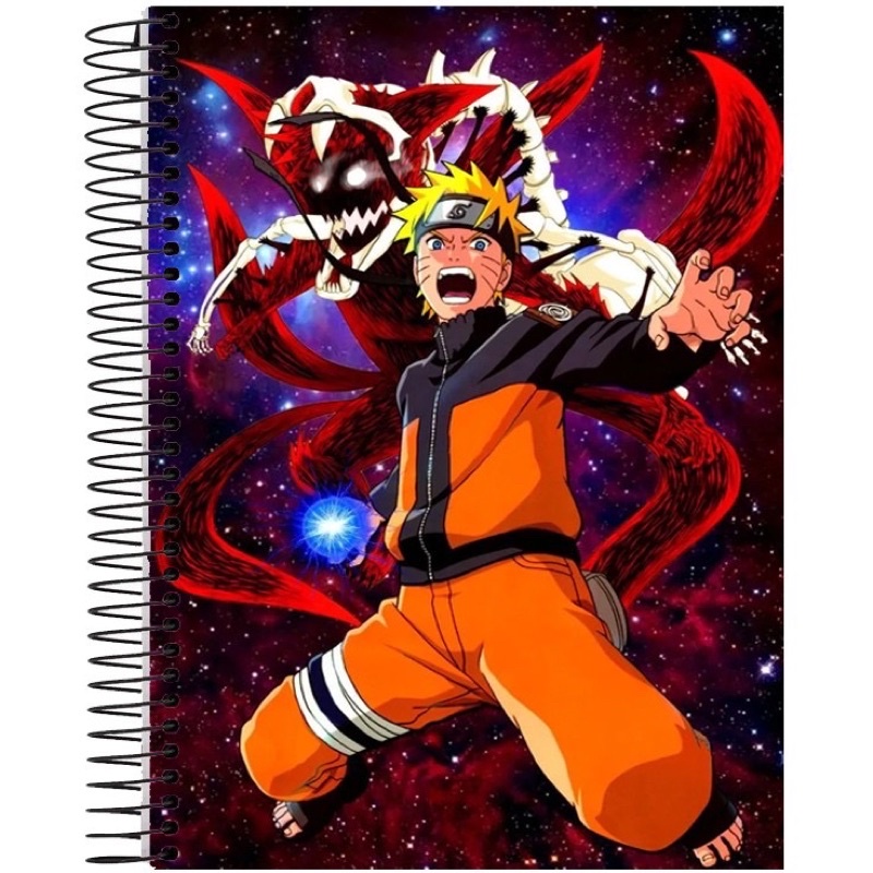 Kit 5 Cadernos Naruto Shippuden + Caderno Desenho Naruto Sd - Carrefour