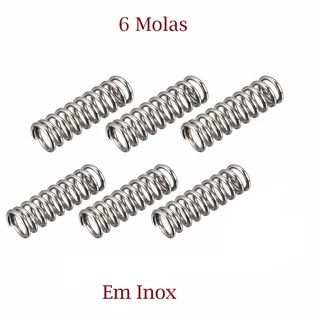 Molas em Inox para os Parafusos das Oitavas da Ponte Strato 6 Unds.
