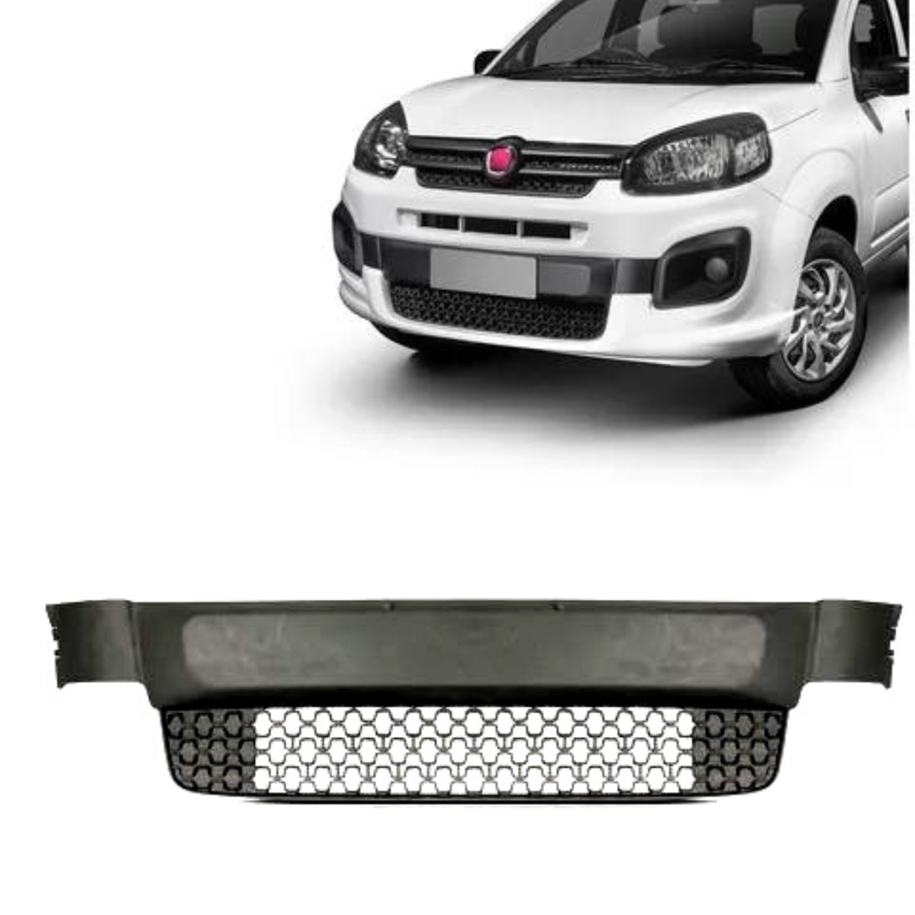 Grade parachoque central uno attractive 2017 original fiat