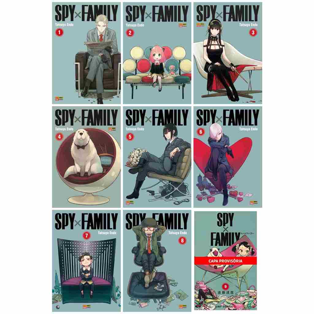 Mangá Spy X Family (Novo - Lacrado)