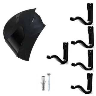 kit 05 suporte de capacete minimalista, oferta relâmpago promoção