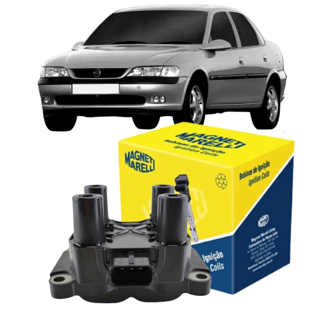 Bobina Ignição Original GM Vectra 2.0 8v 2.4 16v Flexpower 2008 2011 ...