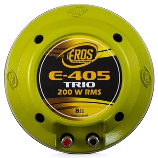 Driver Eros 200w Rms E-405 Trio 8 Ohms Fenólico Profissional 400w Pico Peça em Oferta na Shopee