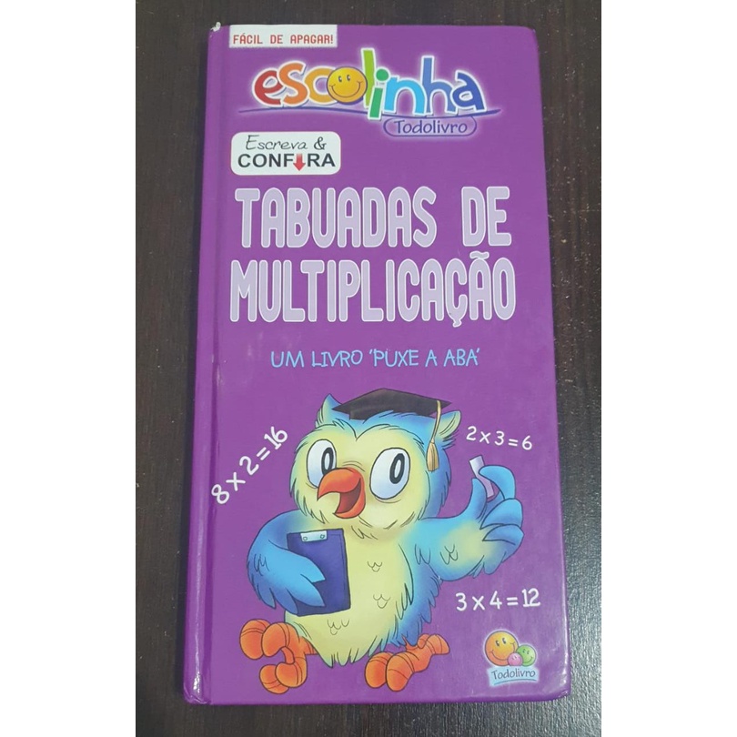 tabuada de multiplicação em Promoção na Shopee Brasil 2023