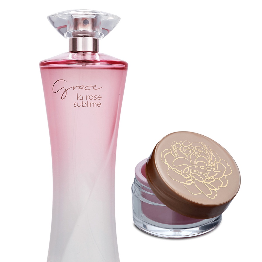 As Mãos Hinode Serum Grace La Rose Sublime Hinode Kit Um Perfume